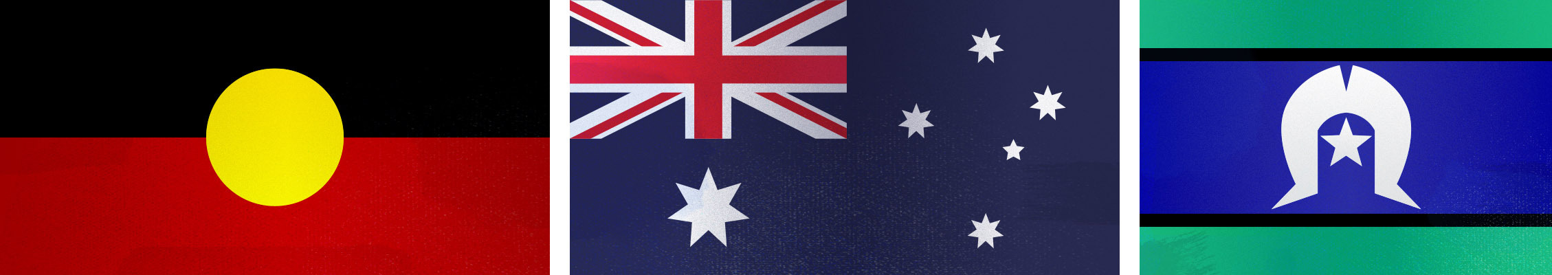 Aboriginal, Australian, and Torres Strait Islander flags